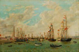 Opening of Tyne Dock, 3rd March 1859